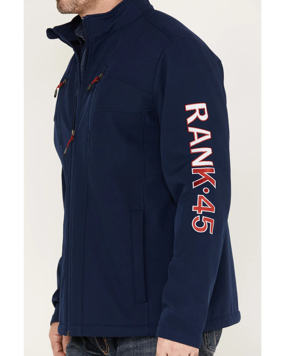 Product Name:  RANK 45® Men's Arlington Embroidered Softshell Jacket