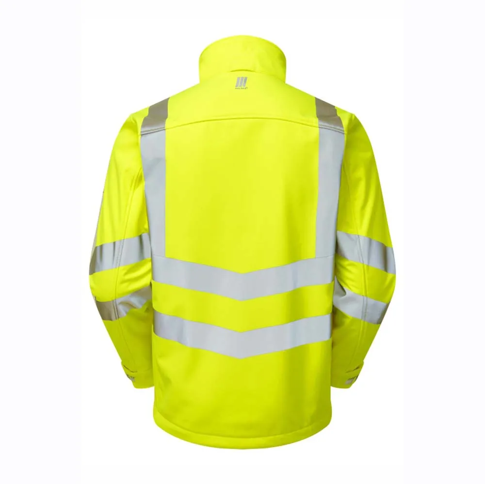 PULSAR P534 Hi-Vis Yellow Interactive Softshell Jacket