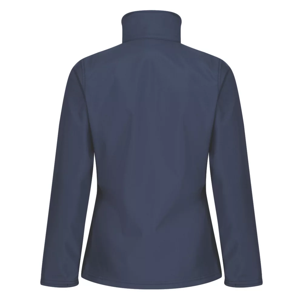 Regatta Octagon Womens Softshell Jacket Navy (Seal Grey) Size 12 - Screwfix