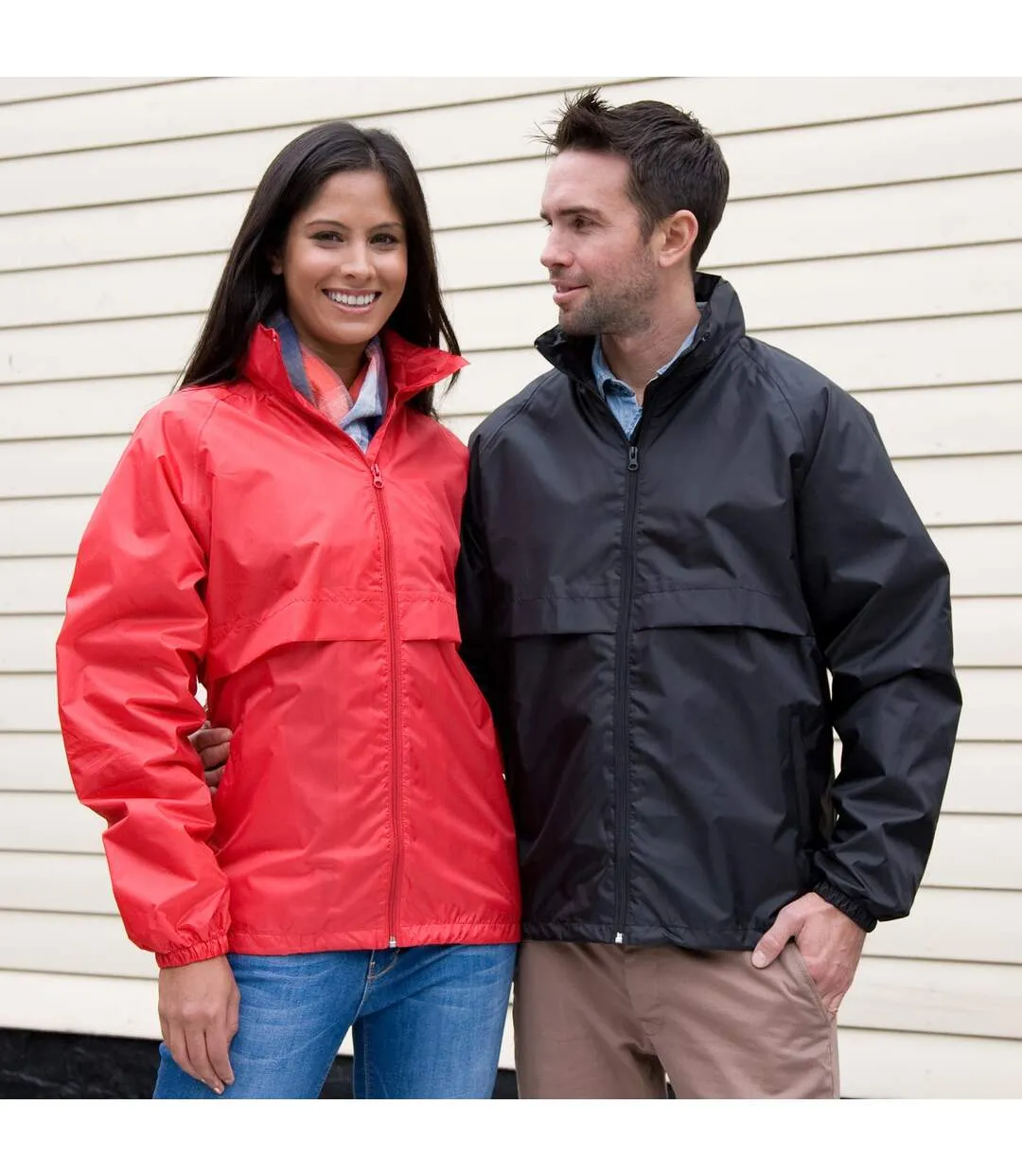 Result Mens Core Lightweight Waterproof Shield Windproof Jacket (Red) - UTBC898