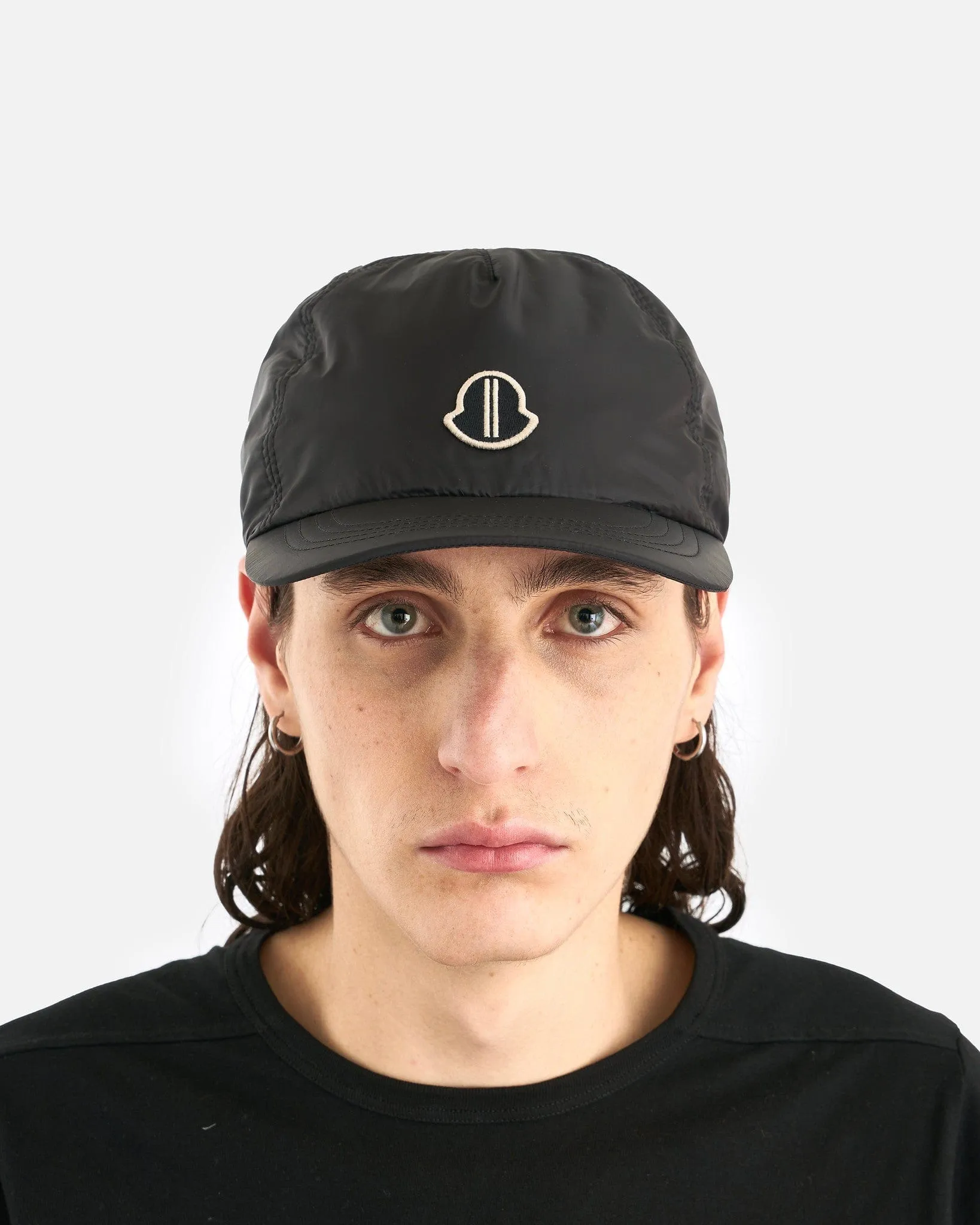 Rick Owens Moncler Baseball Hat in Black