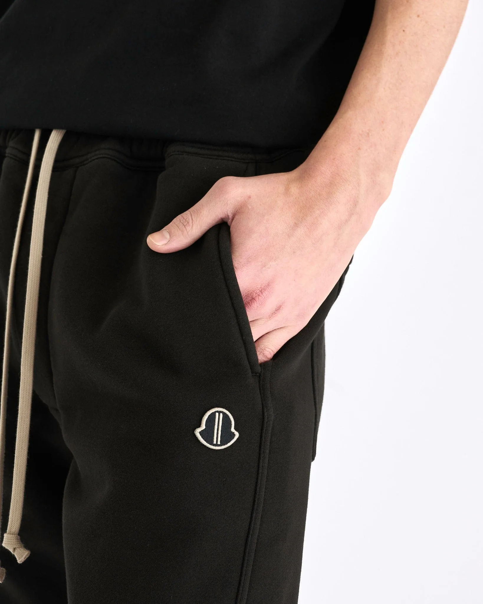 Rick Owens Moncler Berlin Drawstrings in Black