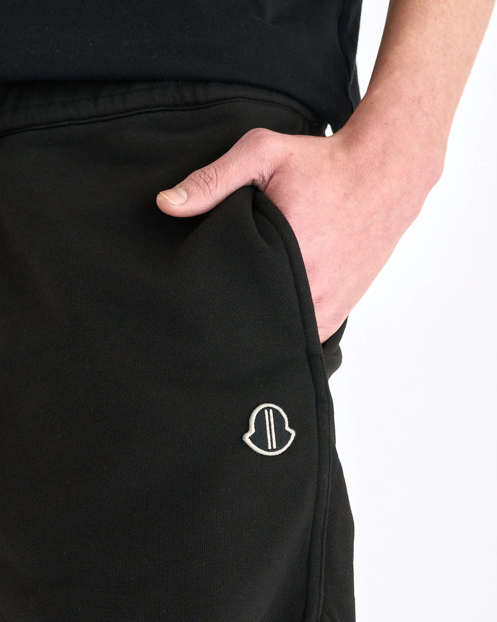 Rick Owens Moncler Long Boxers in Black