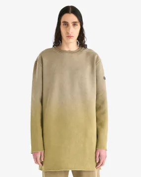 Rick Owens Moncler Subhuman Sweatshirt in Acid Degrade