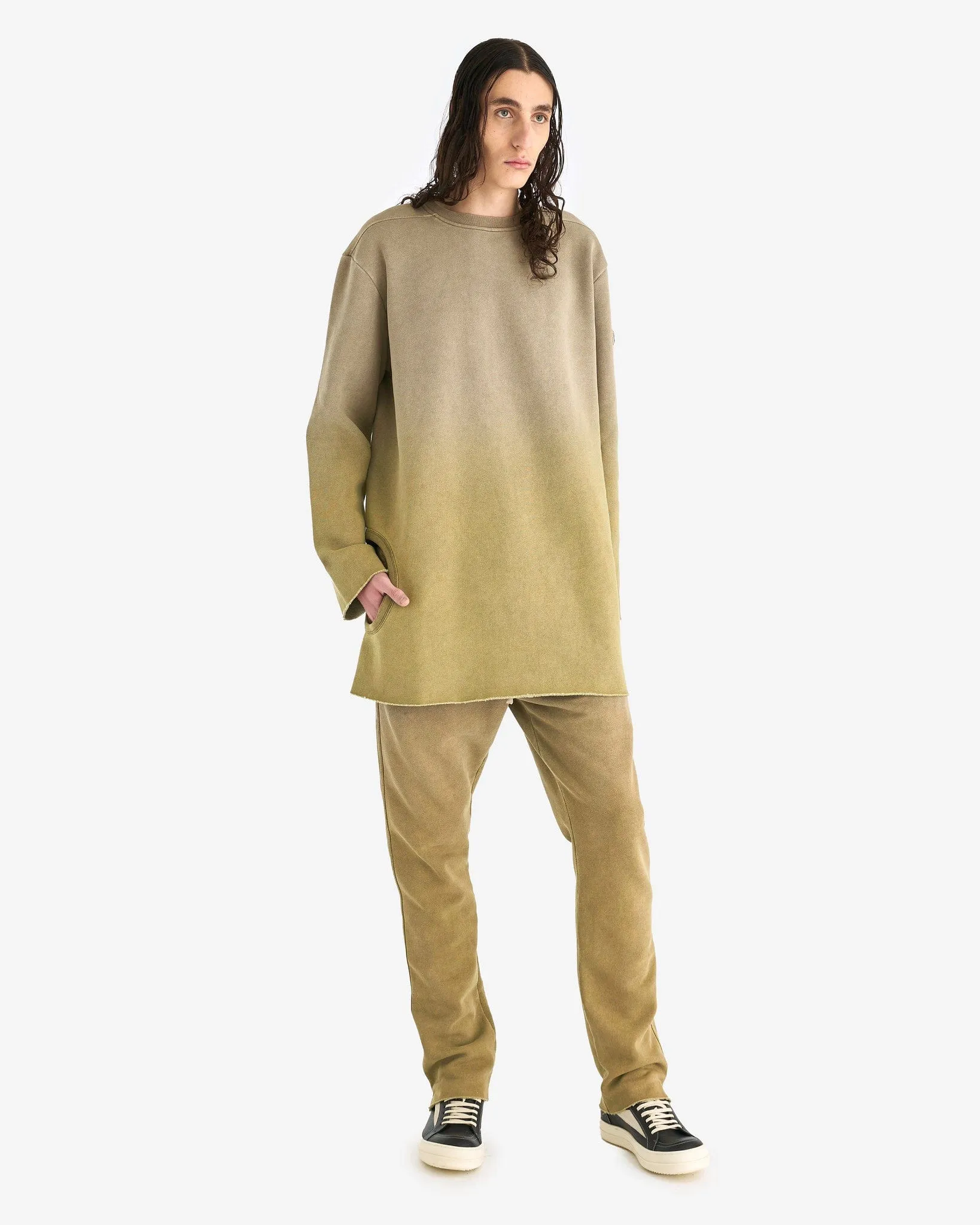 Rick Owens Moncler Subhuman Sweatshirt in Acid Degrade