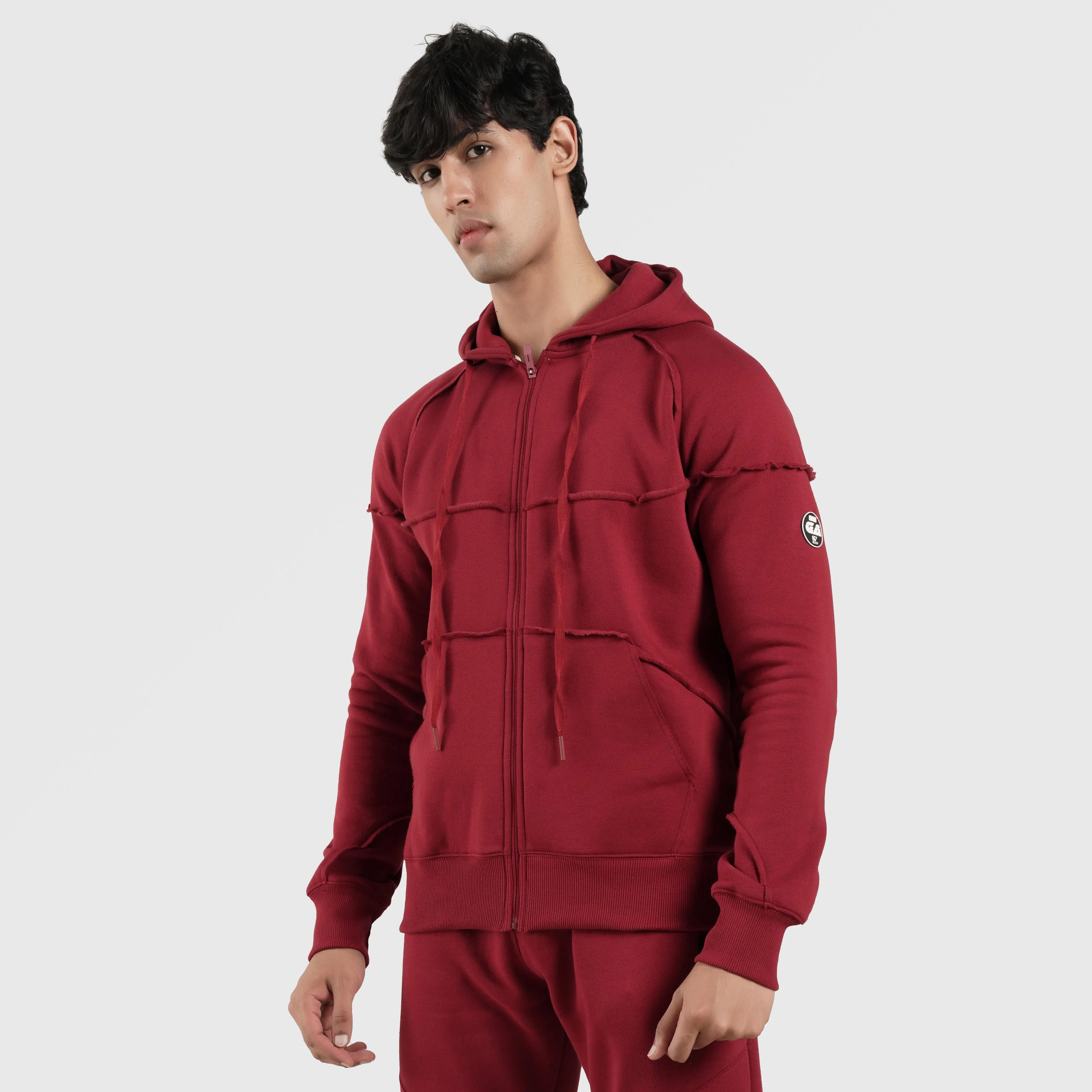 Rigger Hoodie (Maroon)