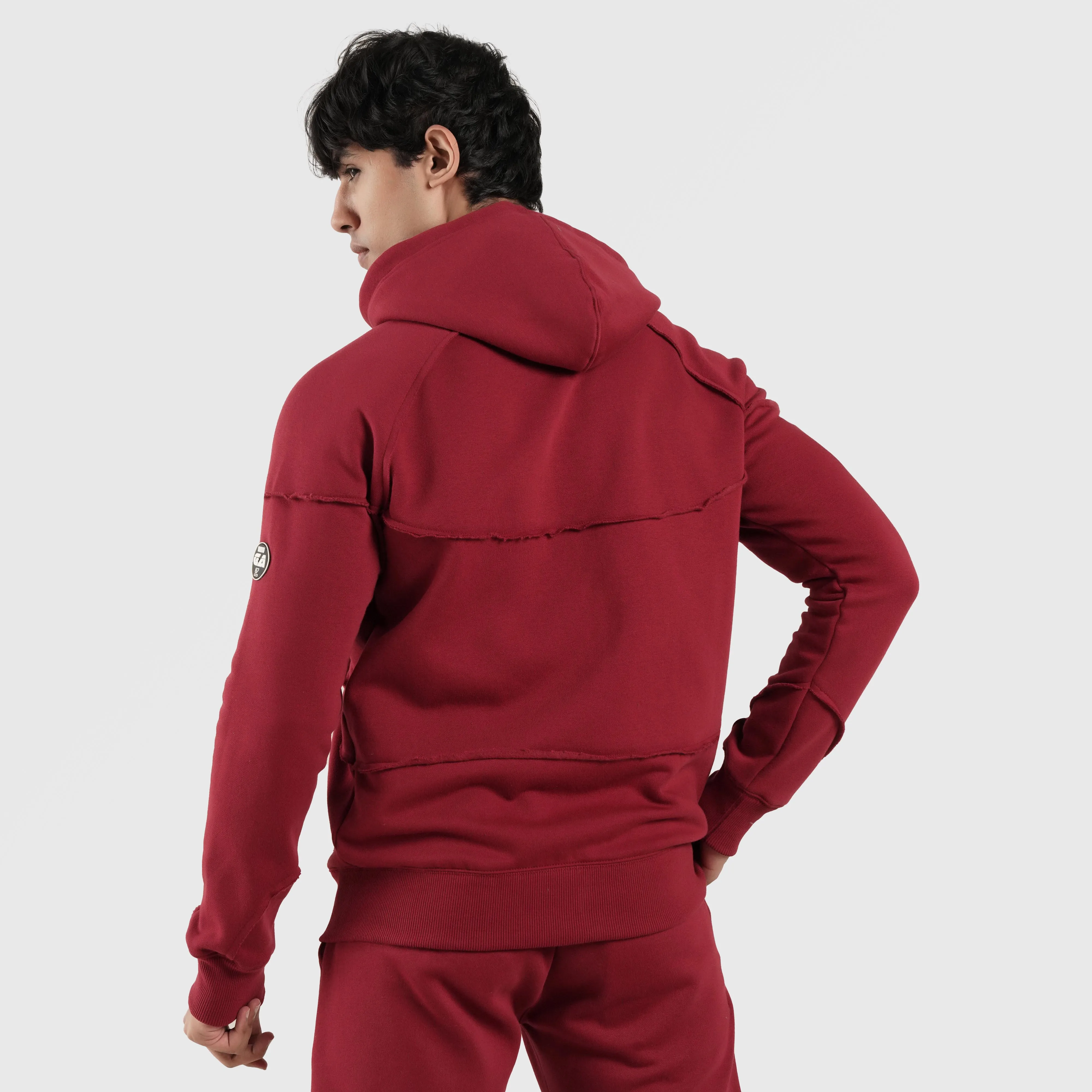 Rigger Hoodie (Maroon)