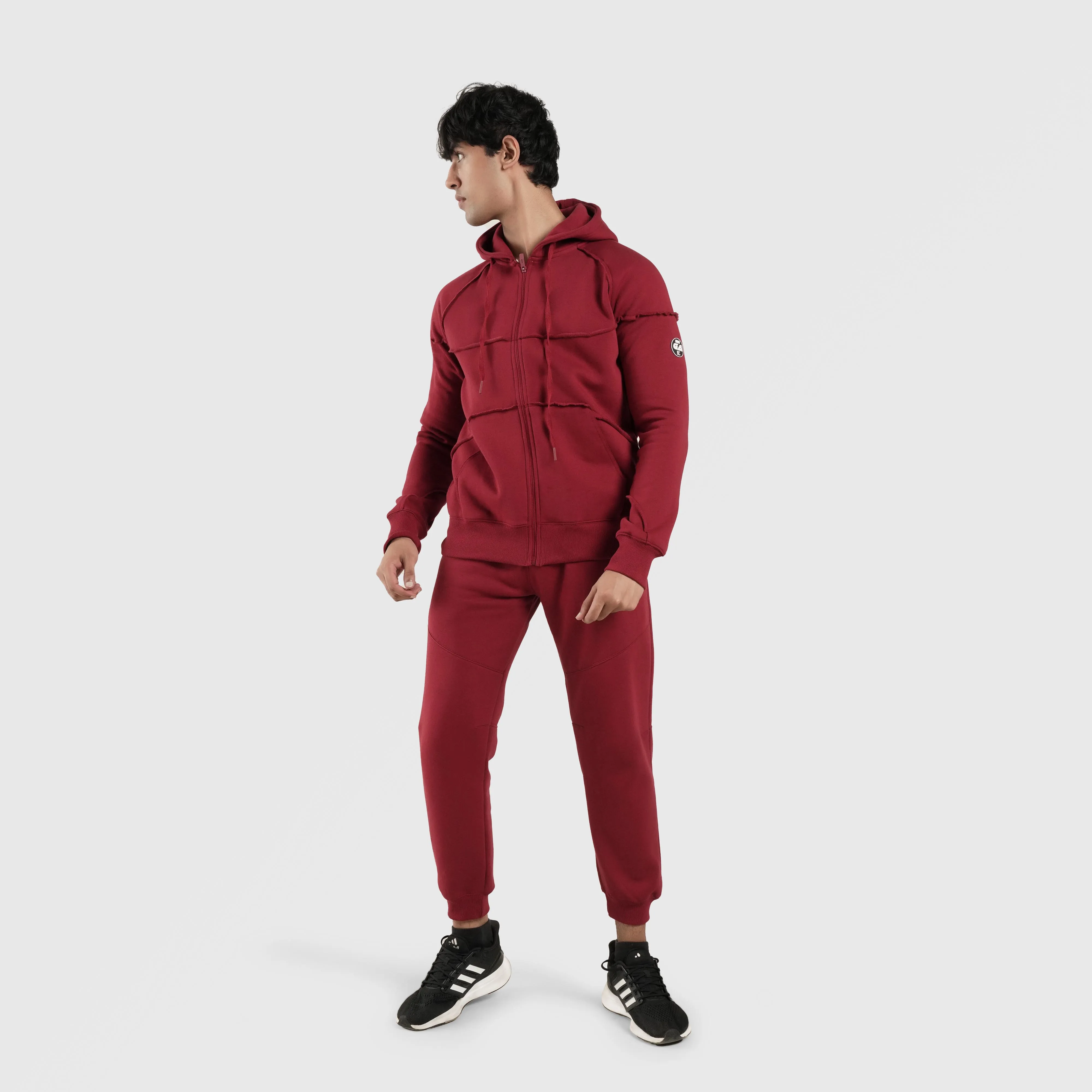 Rigger Hoodie (Maroon)