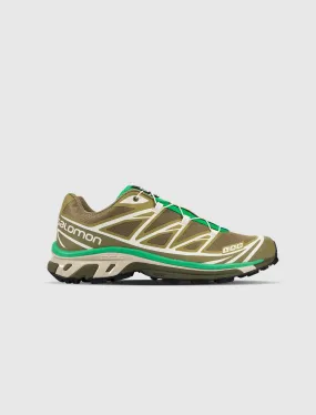 SALOMON XT-6 DRIED HERB/DEEP LICHEN/BRIGHT GREEN   GREEN