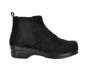 Sanita Vaika Suede Chelsea Boot in Black (471125)