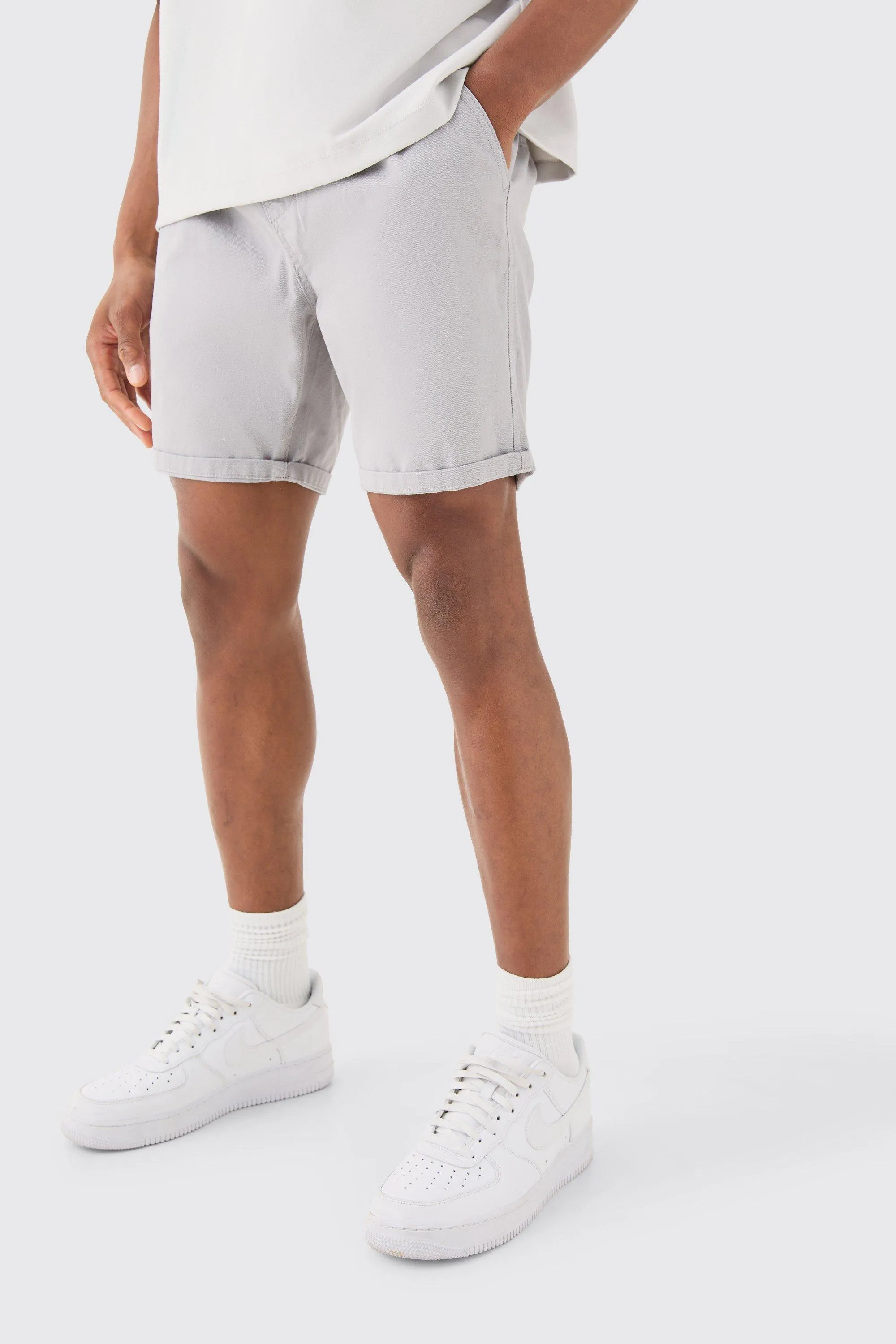 Shorts | Elasticated Waist Bermuda Shorts | boohooMAN