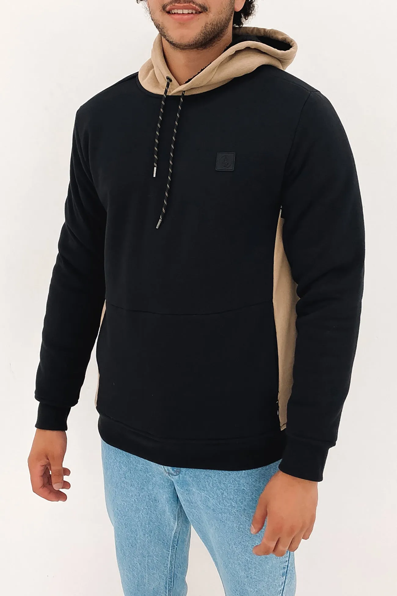 Single Stone Lined Pullover Black