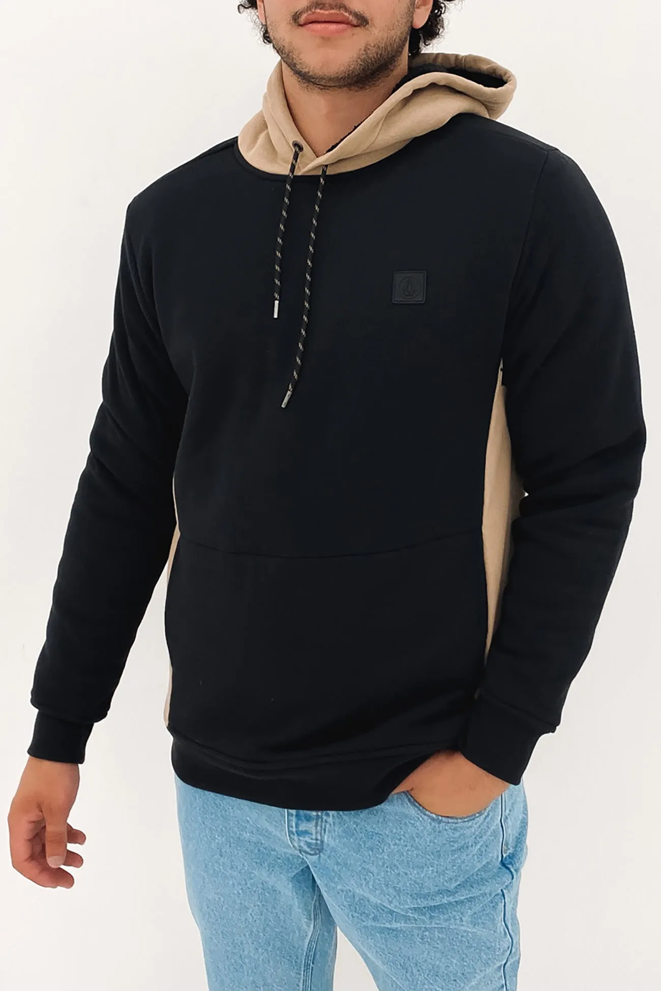 Single Stone Lined Pullover Black