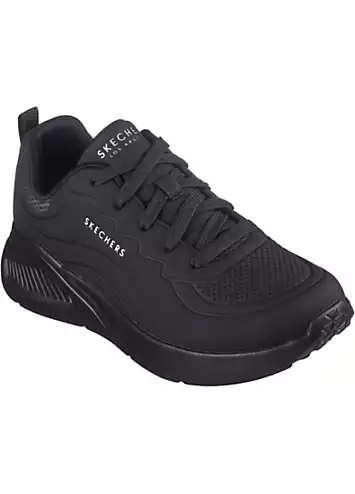 Skechers Ladies Black Uno Lite Lighter One Trainers | Kaleidoscope