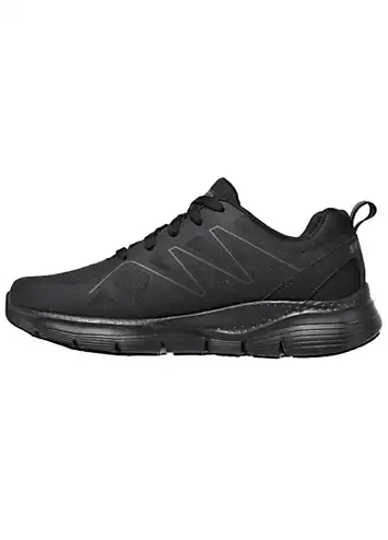 Skechers Mens Black Arch Fit SR Axtell Trainers | Grattan