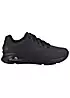 Skechers Work Relaxed Fit Ladies Black Slip Resistant Uno SR Trainers