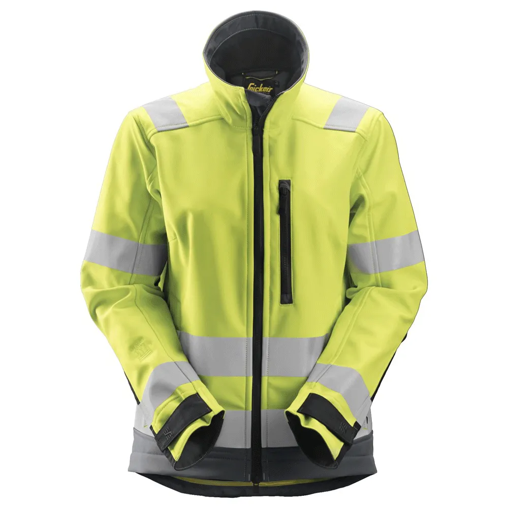 Snickers 1237 AllroundWork, Women’s Hi-Vis Softshell Jacket Class 2/3 Various Colours