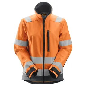 Snickers 1237 AllroundWork, Women’s Hi-Vis Softshell Jacket Class 2/3 Various Colours