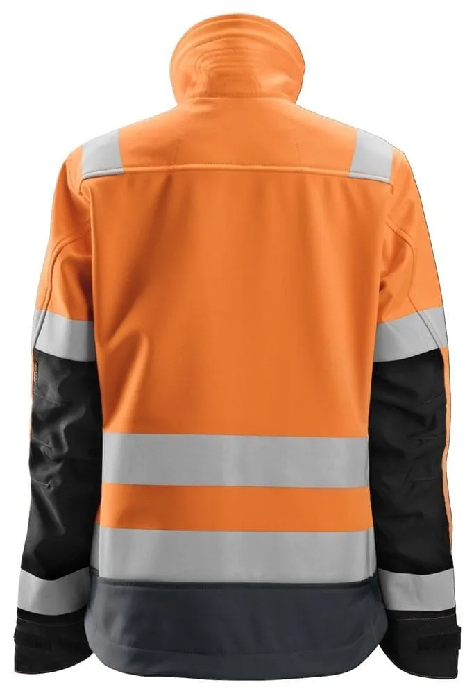 Snickers 1237 AllroundWork, Women’s Hi-Vis Softshell Jacket Class 2/3 Various Colours