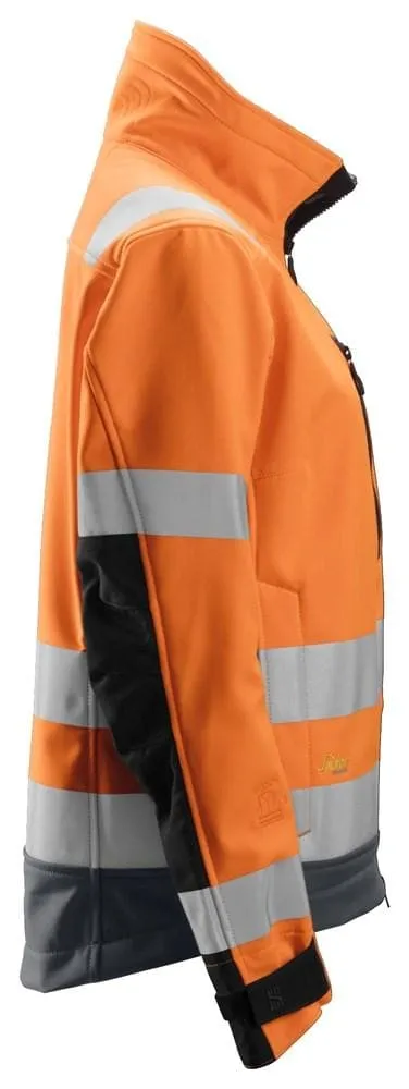 Snickers 1237 AllroundWork, Women’s Hi-Vis Softshell Jacket Class 2/3 Various Colours