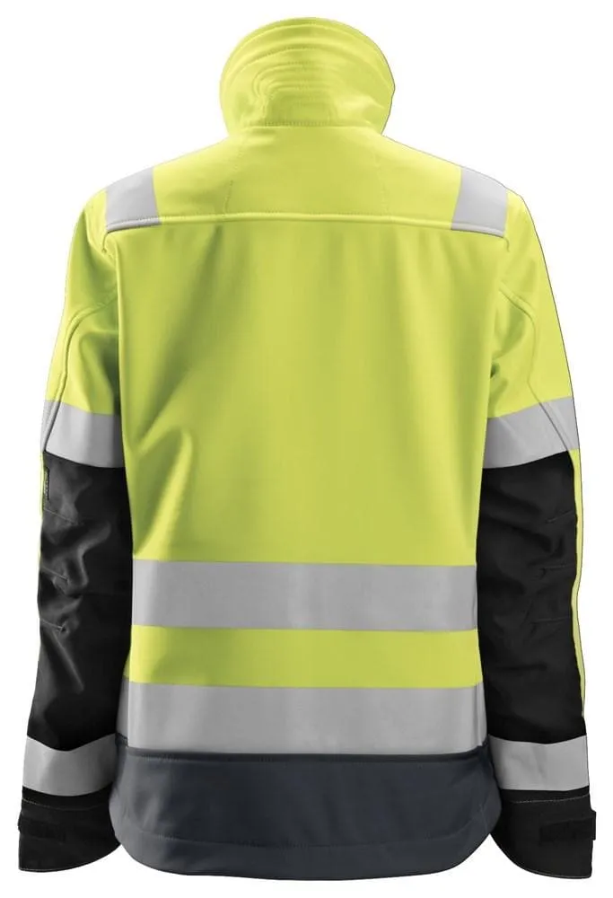 Snickers 1237 AllroundWork, Women’s Hi-Vis Softshell Jacket Class 2/3 Various Colours