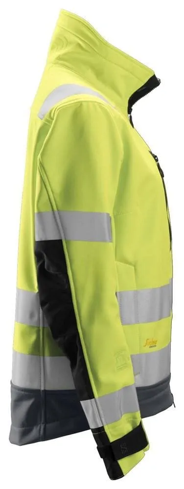 Snickers 1237 AllroundWork, Women’s Hi-Vis Softshell Jacket Class 2/3 Various Colours