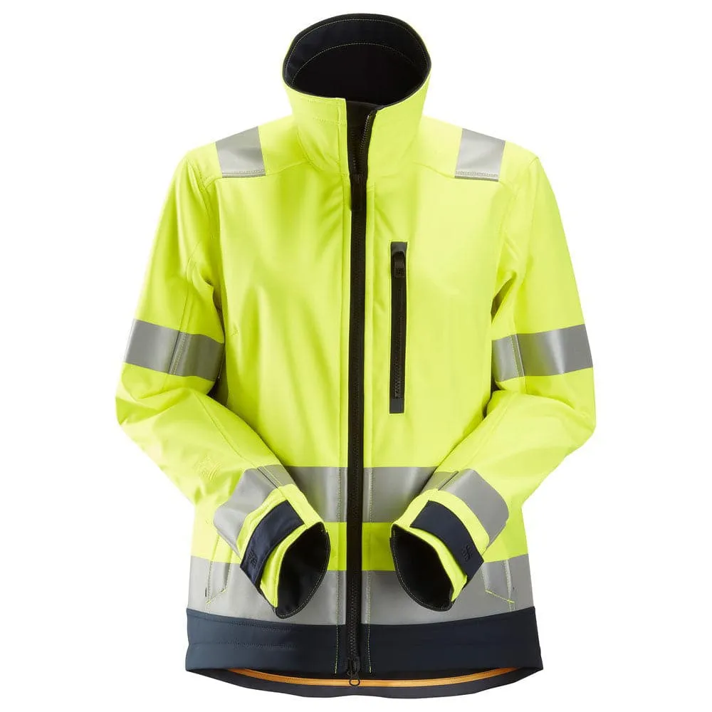 Snickers 1237 AllroundWork, Women’s Hi-Vis Softshell Jacket Class 2/3 Various Colours