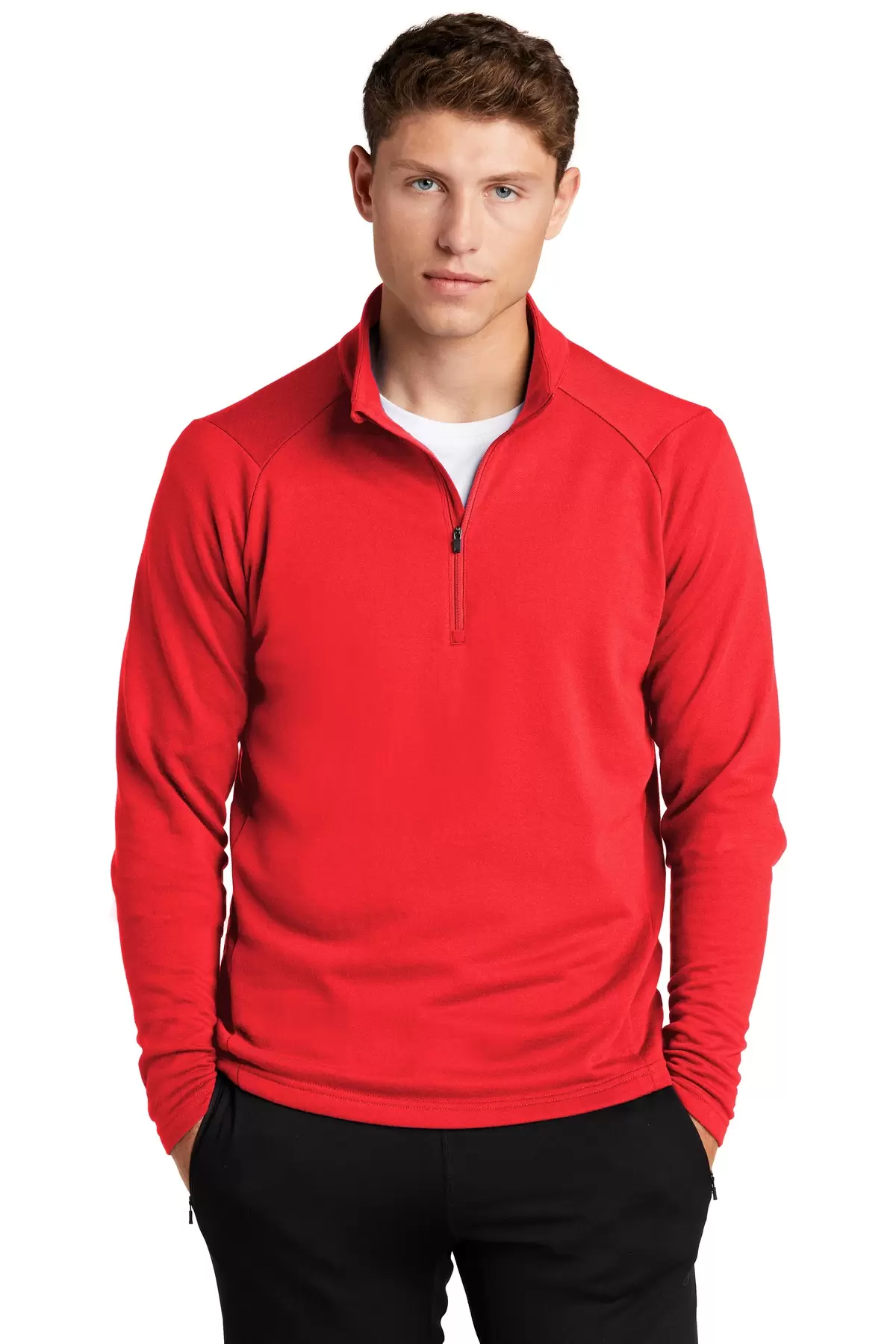 Sport Tek ST273 Sport-Tek    Lightweight French Terry 1/4-Zip Pullover SKU: ST273