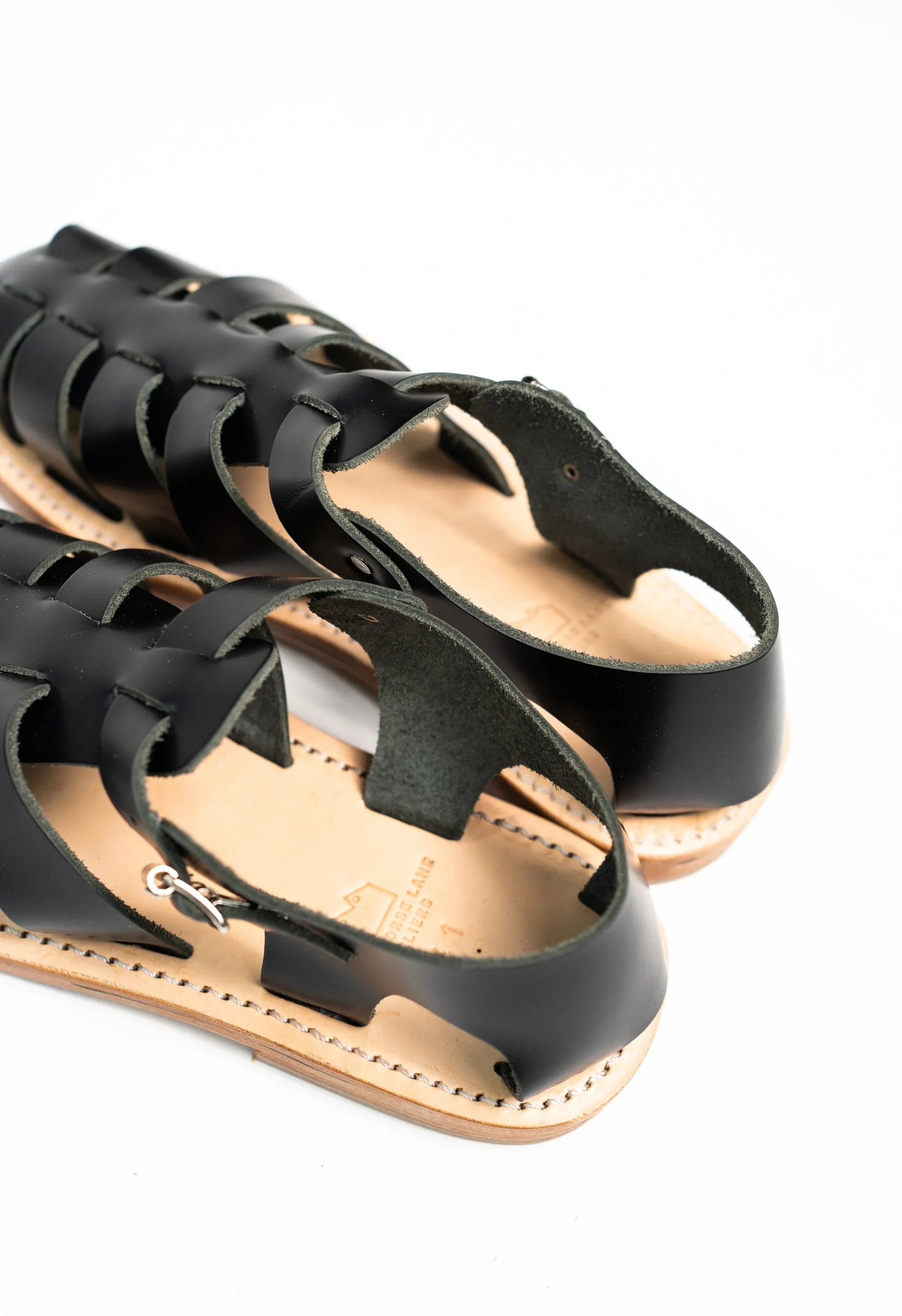 SQUARE MILE SANDALS BLACK