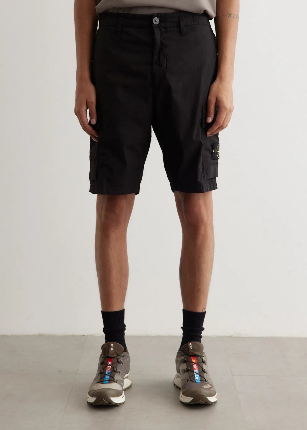 Stone Island -  Bermuda Cotton Shorts - Shorts