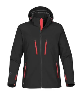 Stormtech Mens Patrol Softshell Jacket (Black/Bright Red) - UTBC4120