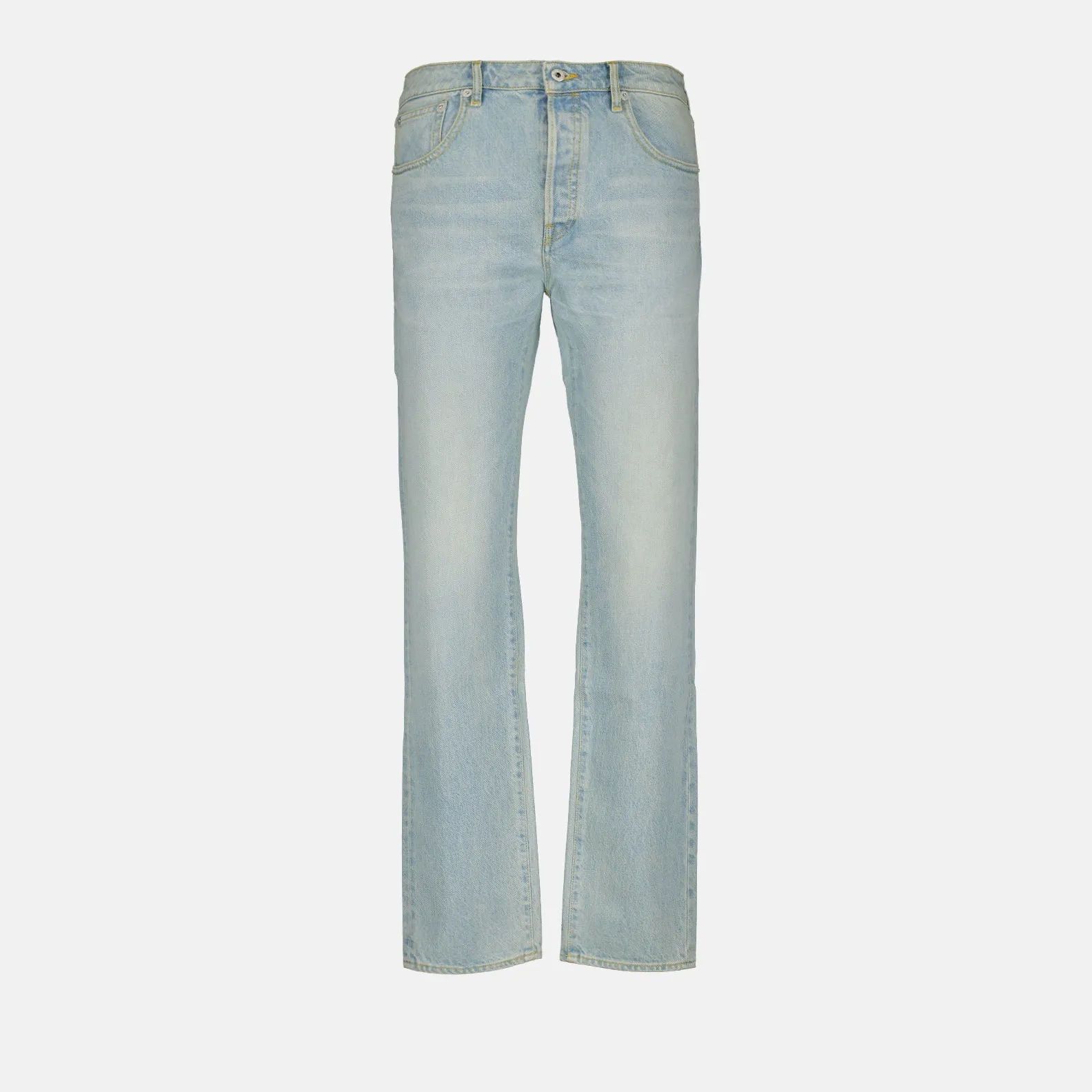 Straight-leg Denim Pants