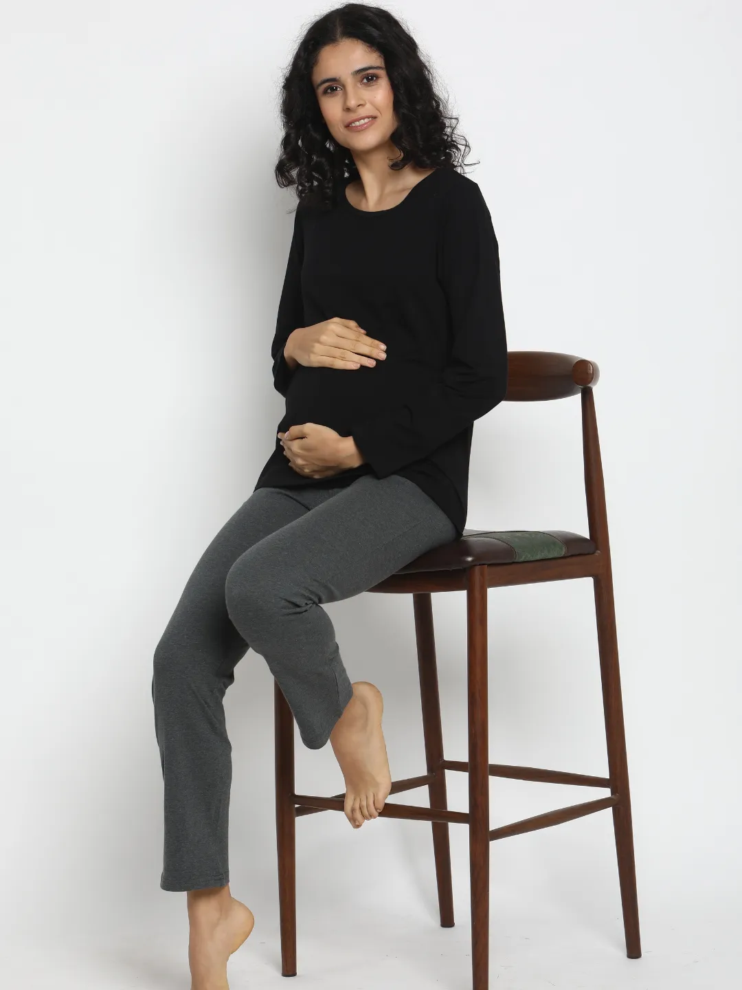 Straight Leg Maternity Pants