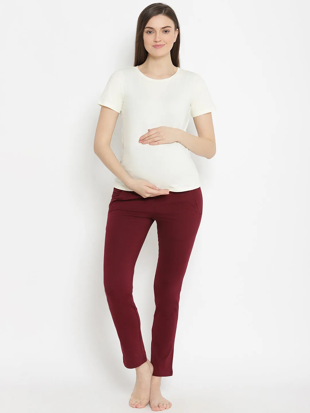 Straight Leg Maternity Pants