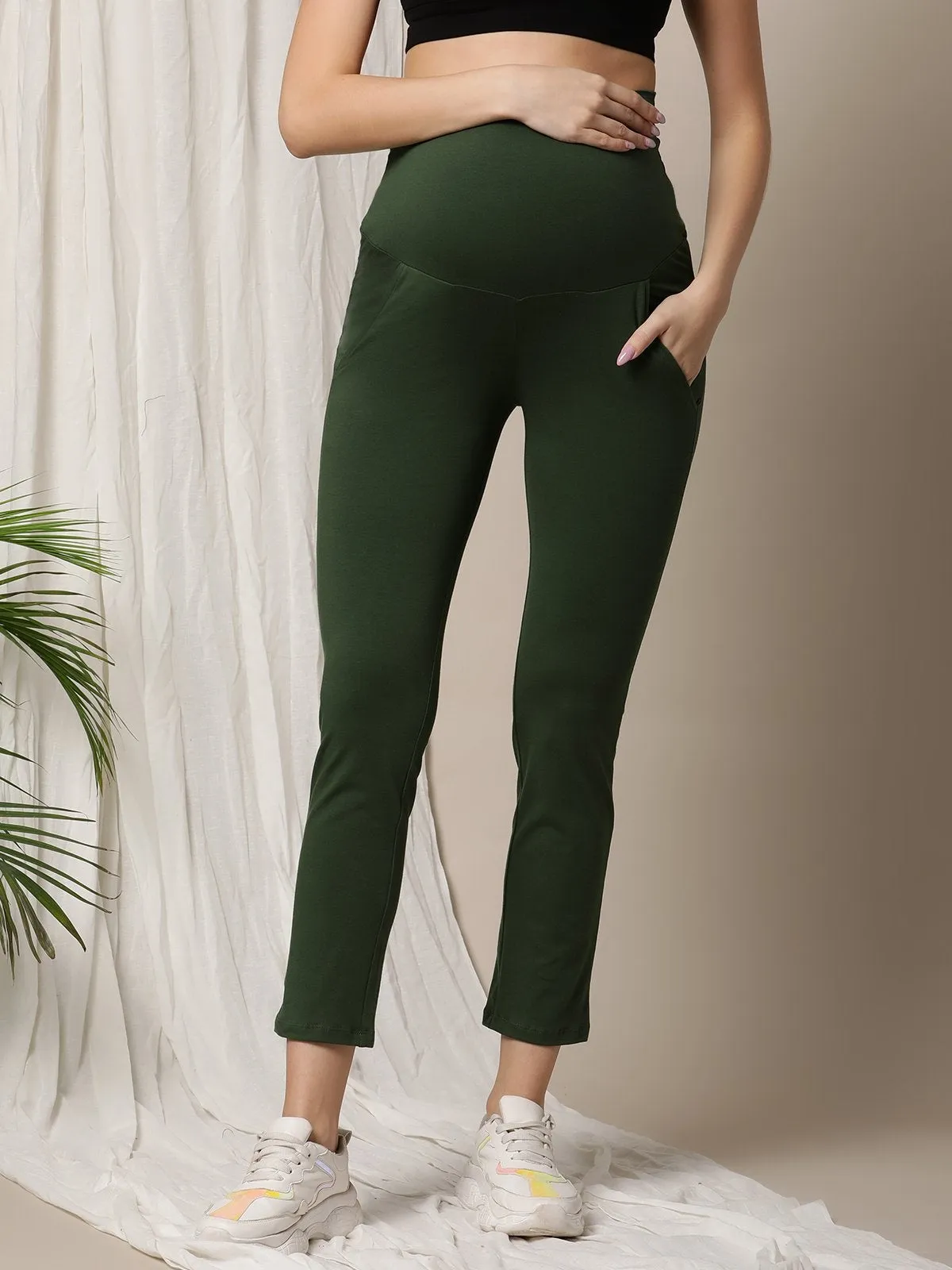 Straight Leg Maternity Pants