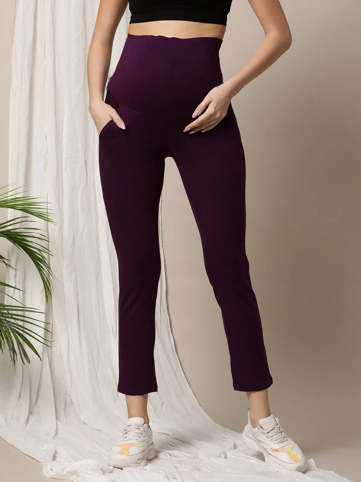 Straight Leg Maternity Pants