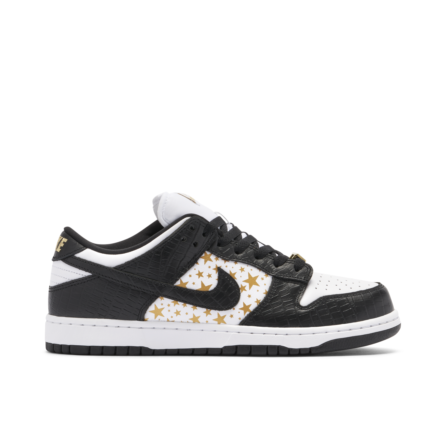 Supreme x Nike SB Dunk Low Stars Black | DH3228-102 | Laced