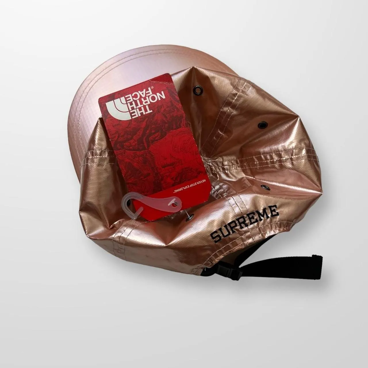 Supreme x The North Face Metallic Rose Gold 6-Panel Cap