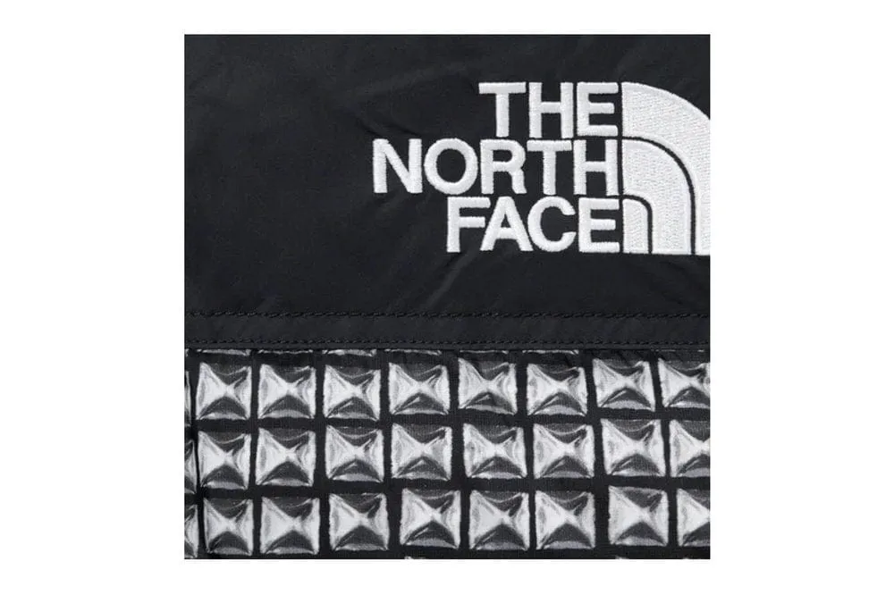 Supreme x The North Face Studded Nuptse Vest Black