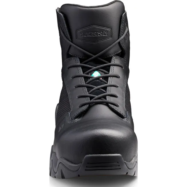 Terra EKG Stealth Men's CSA Composite Toe Puncture-Resisting Waterproof Side Zip Work Boot