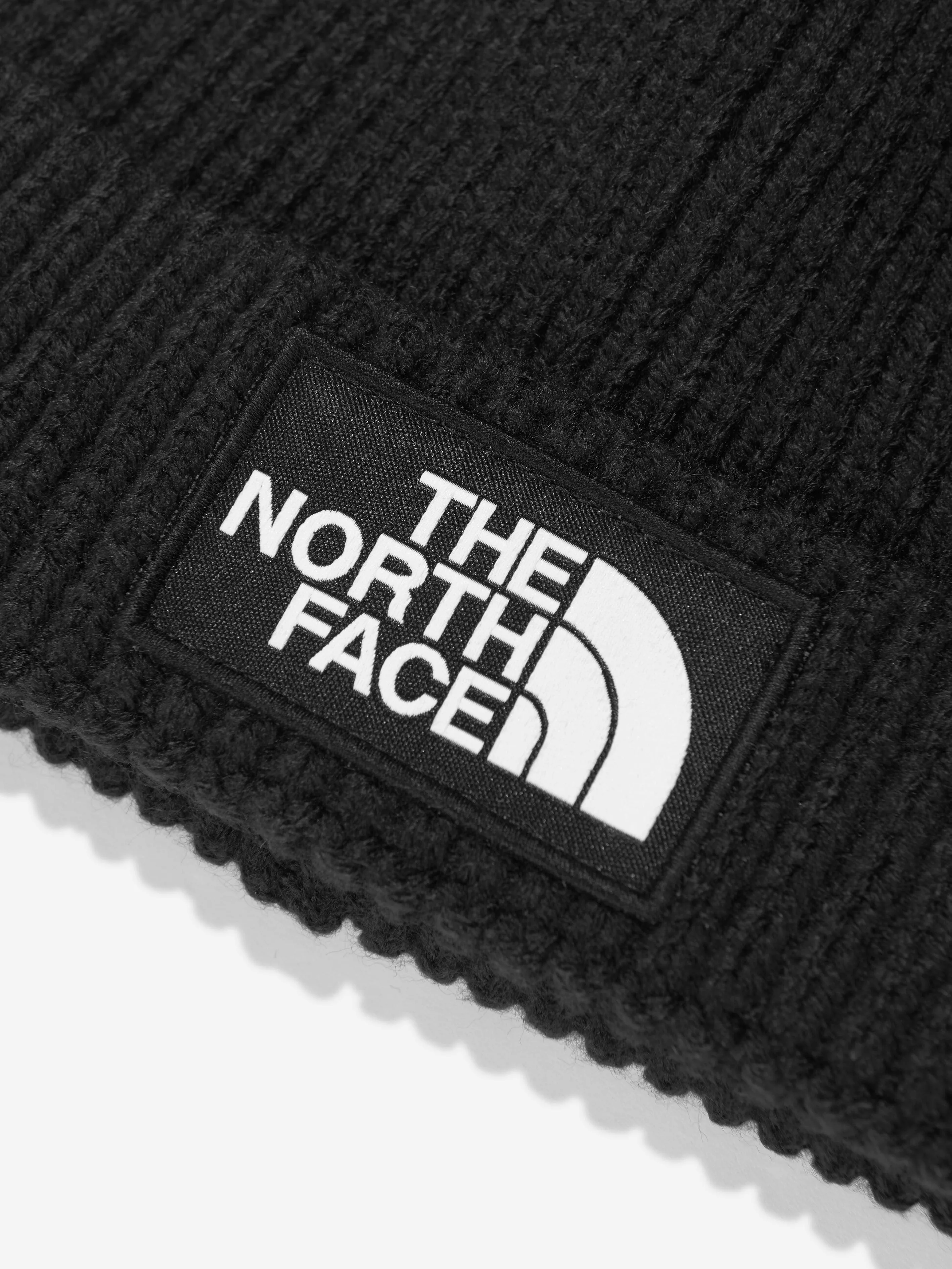 The North Face Baby Box Logo Beanie in Black