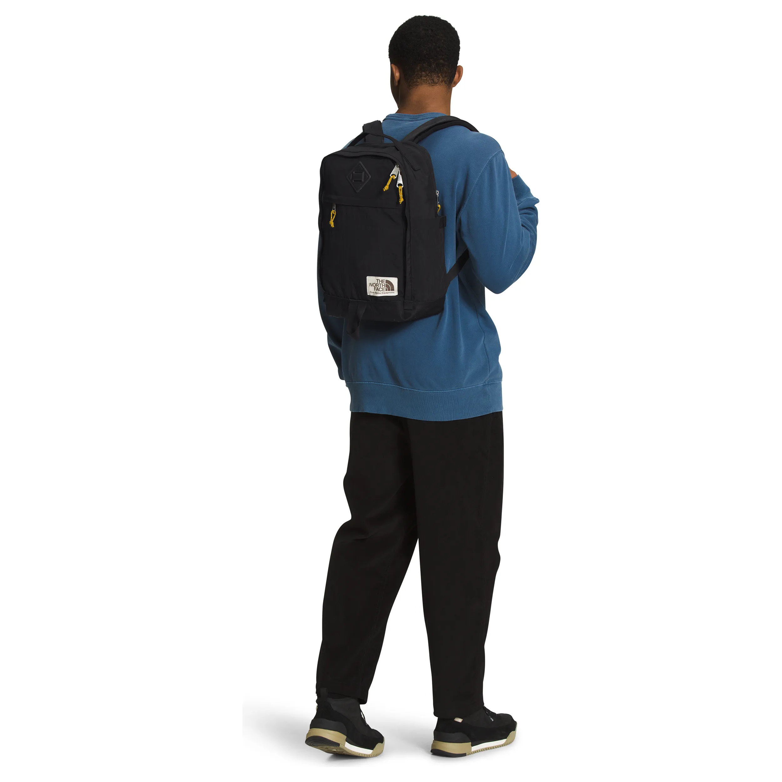 The North Face Berkeley Daypack in Black Mineral Gold