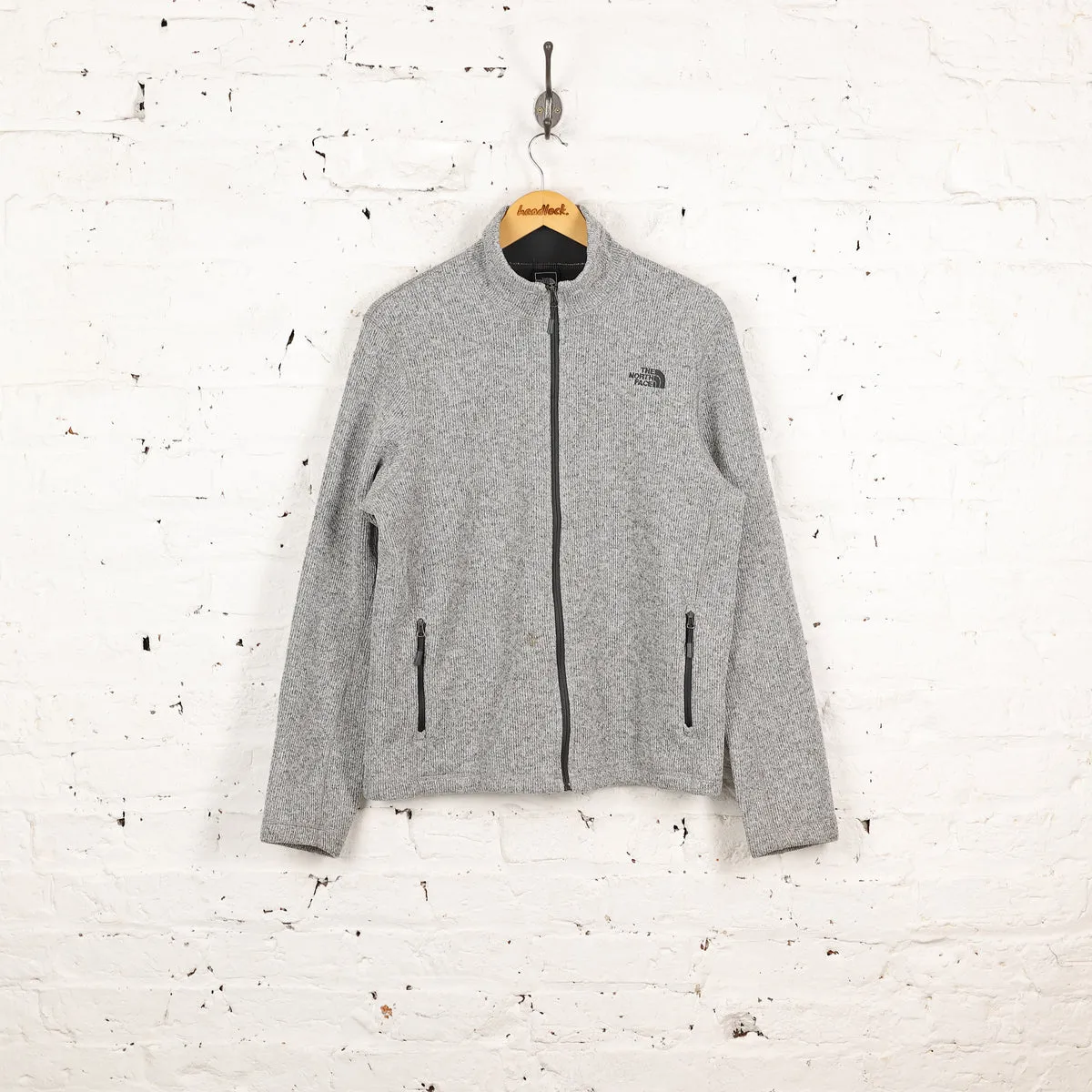 The North Face Full Zip Fleece - Grey - M