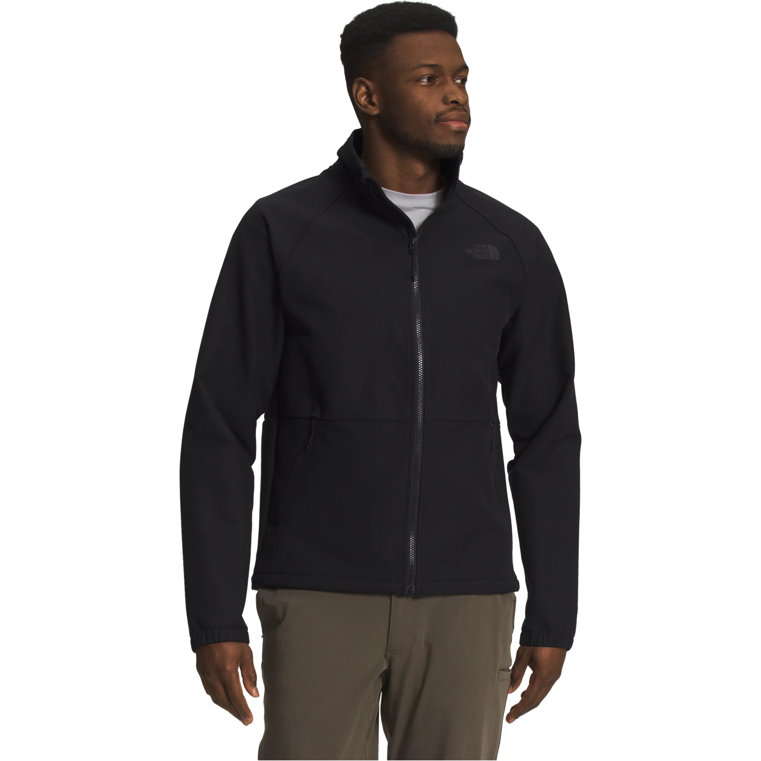 The North Face Men's Camden Softshell Jacket in Black Heather