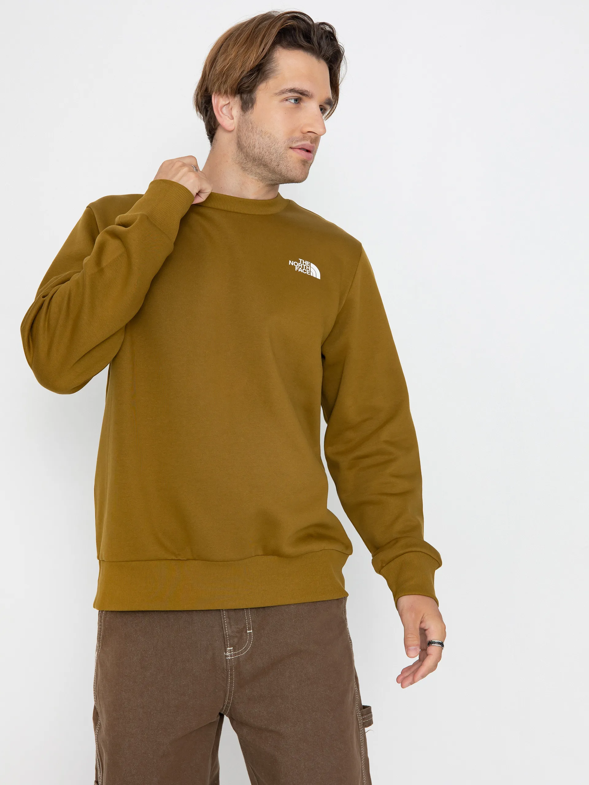 The North Face Simple Dome Sweatshirt (moss green)