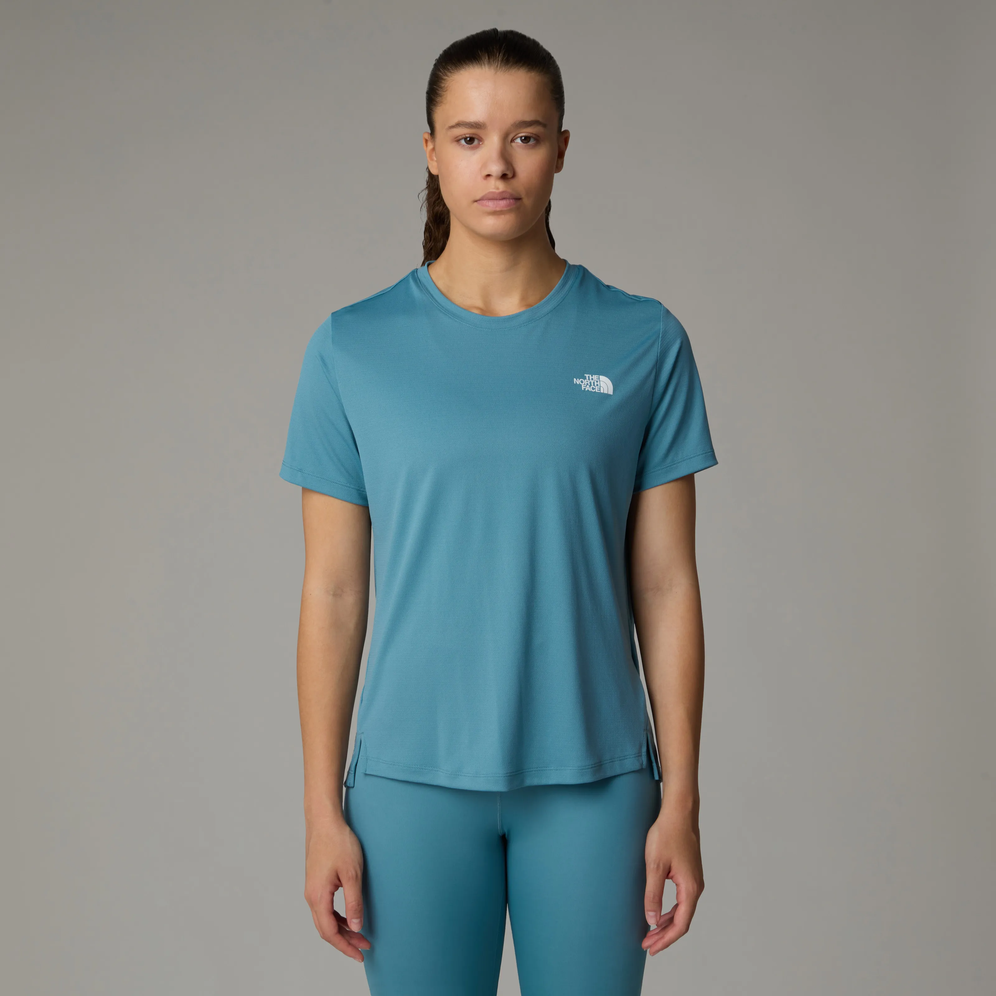 The North Face Women's Flex T-Shirt Algae Blue | Buy The North Face Women's Flex T-Shirt Algae Blue here | Outnorth