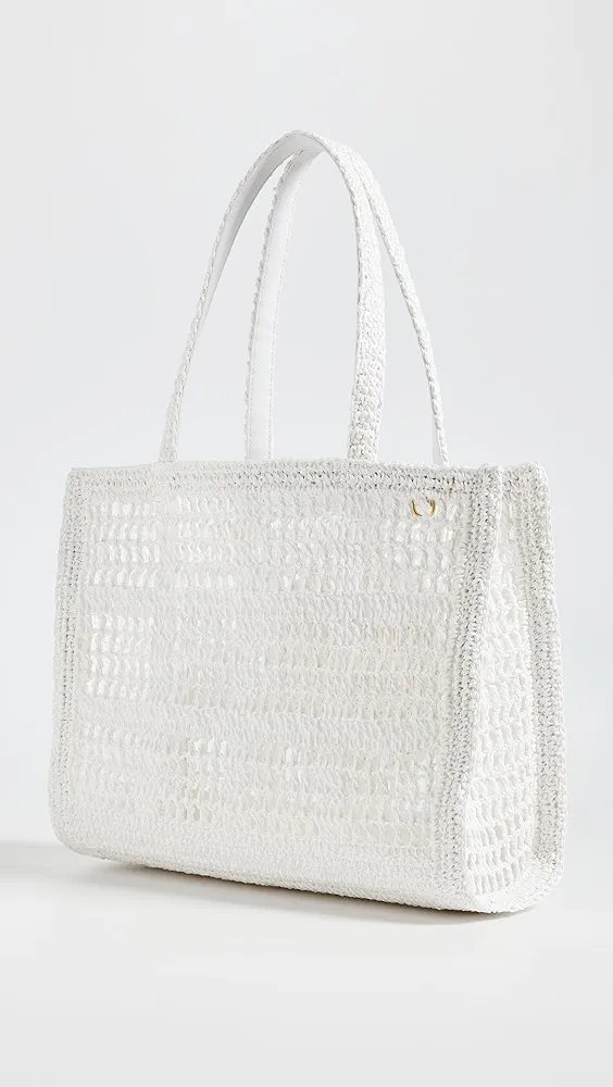 Tory Burch   Ella Hand Crocheted Small Tote 