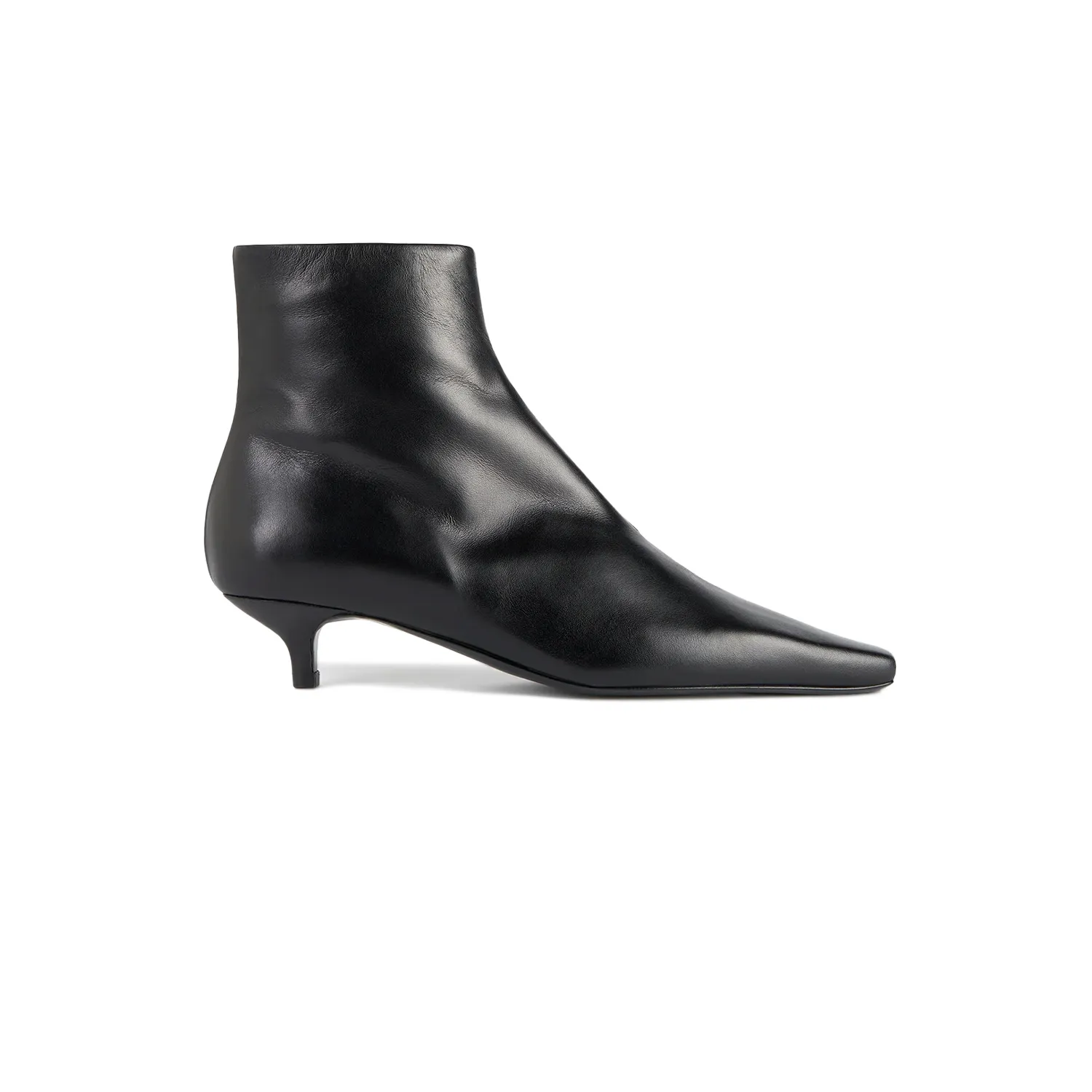 TOTEME THE SLIM ANKLE BOOT, Black 