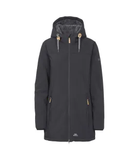 Trespass Womens/Ladies Kristen Longer Length Hooded Waterproof Jacket (Black) - UTTP4195