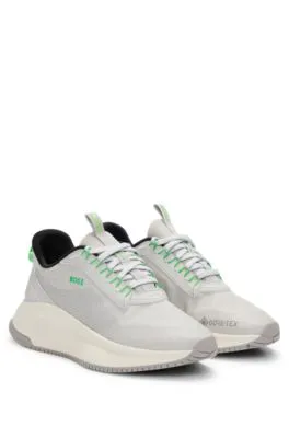 TTNM EVO mixed-material GORE-TEX trainers with ridged sole